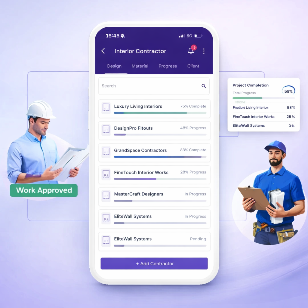 Subcontractor Management App